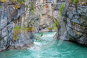 Maligne River and Canyon, Jasper, Canada