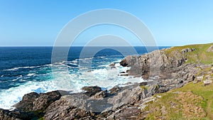 Malin Head Coastal Walk, Ireland's northernmost point, Wild Atlantic Way. Co. Donegal