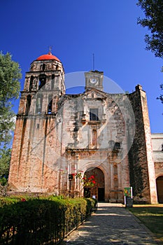 Malinalco convent photo