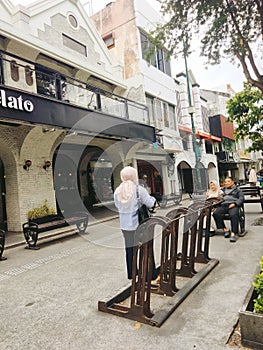 Malioboro Yogyakarta the bigg centra okonomi Java Indonesia