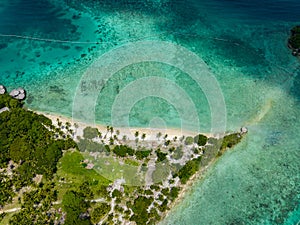 Malipano Islets in Samal, Davao del Norte. Philippines. photo