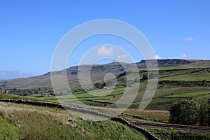 Mallerstang valley and Mallerstang Edge Cumbria