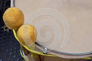 Mallets with drum