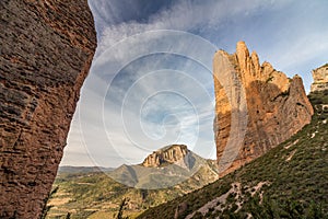 Mallets of Riglos `Mallos de Riglos` in spanish`