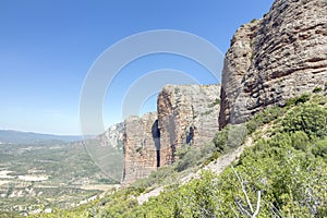 Mallets of Riglos `Mallos de Riglos` in spanish`