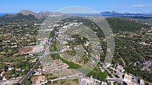 Mallorca from the air. photo