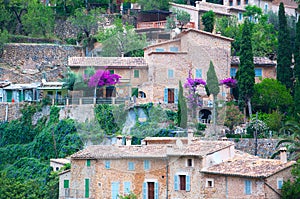 Mallorca Deia village view