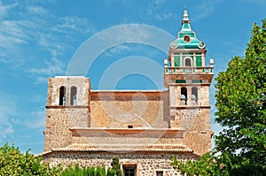 Mallorca, Majorca, Balearic Islands, Spain, the Real Cartuja, Valldemossa, monastery, carthusian, architecture, skyline