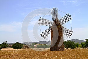 Mallorca windmill photo