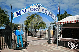 Mallory Square, Key West, Florida photo