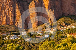 Mallos de Riglos in Huesca, Aragon