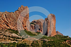 Mallos Riglos Rock Formation photo