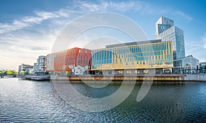 Malmo Live Complex modern buildings - concert hall, conference center and hotel - Malmo, Sweden