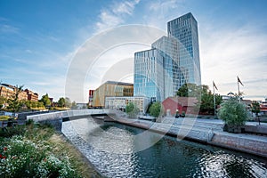 Malmo Skyline with Modern buildings - Malmo, Sweden