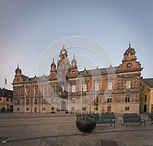 MalmÃ¶ Town Hall, beautiful old building photo