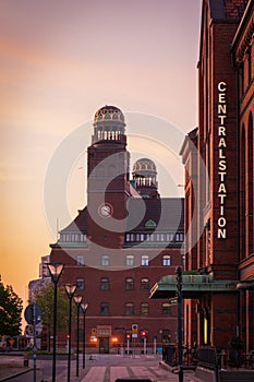 Malmö central station, beautiful old building