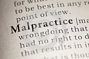 Malpractice