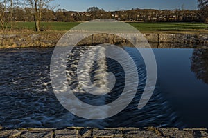 Malse river near Ceske Budejovice city