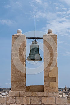 Malta, Birgu, Bell of Fort St Angel