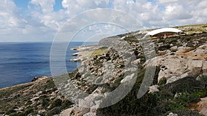 Malta costal landscape photo