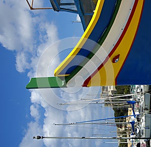 Malta fishing boats