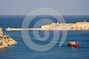Malta Grand Harbor Entrance, Valletta