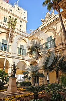Malta, the great master palace of Valetta