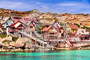 Malta, Il-Mellieha - Popeye village