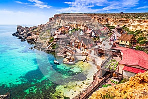 Malta, Il-Mellieha - Popeye village