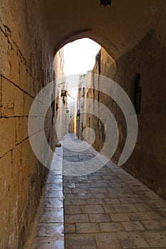 Malta - January 2023 - An old town of Mdina