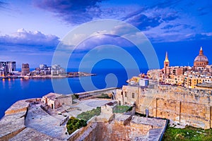 Malta, La Valletta and Silema