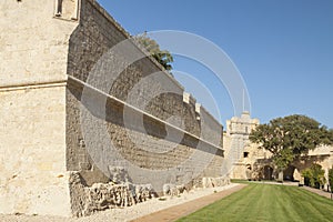 Malta, Mdina, City Walls