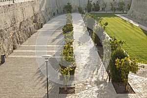 Malta, Mdina, City Walls