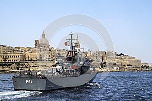 Malta's guard ship