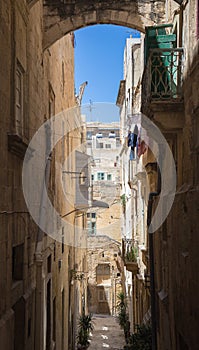 Malta streetview, Valetta photo