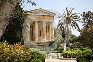 Malta Valleta park