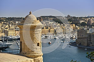 Malta Valletta watchtower