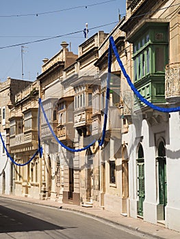 Maltanese balconies