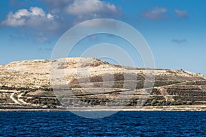 Maltese coast landscape
