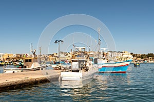 Maltese fishing vessels photo