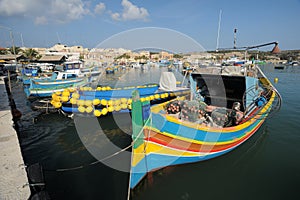 The maltese fishing village