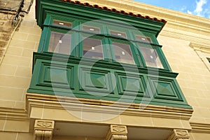 Maltese gallarija balconies