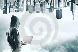 Malware and communication concept