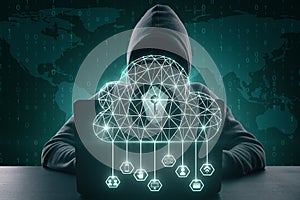 Malware and computing concept