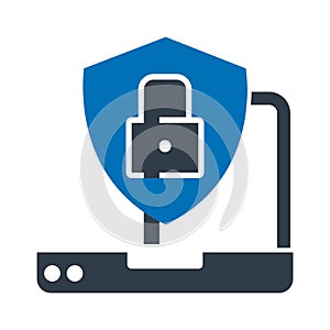 Malware Isolated Vector icon which can easily modify or edit