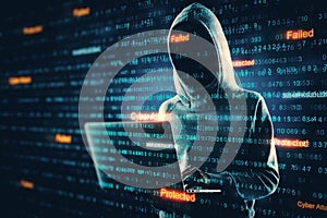 Malware and phishing concept