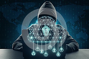 Malware and technology concept
