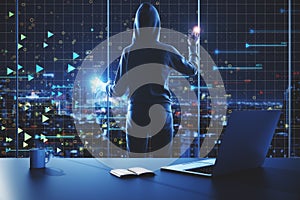 Malware and trade concept