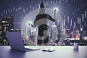 Malware and trade concept