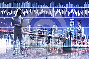 Malware and trade concept